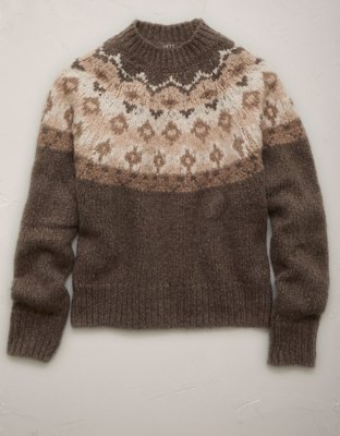 AE77 Fairisle Crew Neck Sweater
