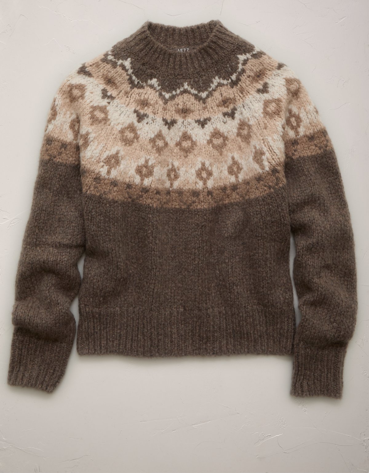 AE77 Fairisle Crew Neck Sweater - image 3