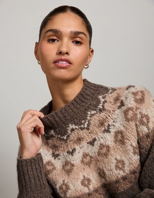 AE77 Fairisle Crew Neck Sweater