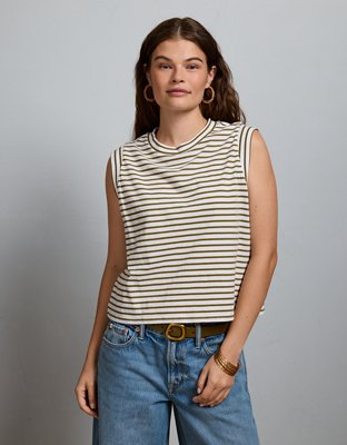 AE77 Cap-Sleeve T-Shirt from American Eagle - $58
