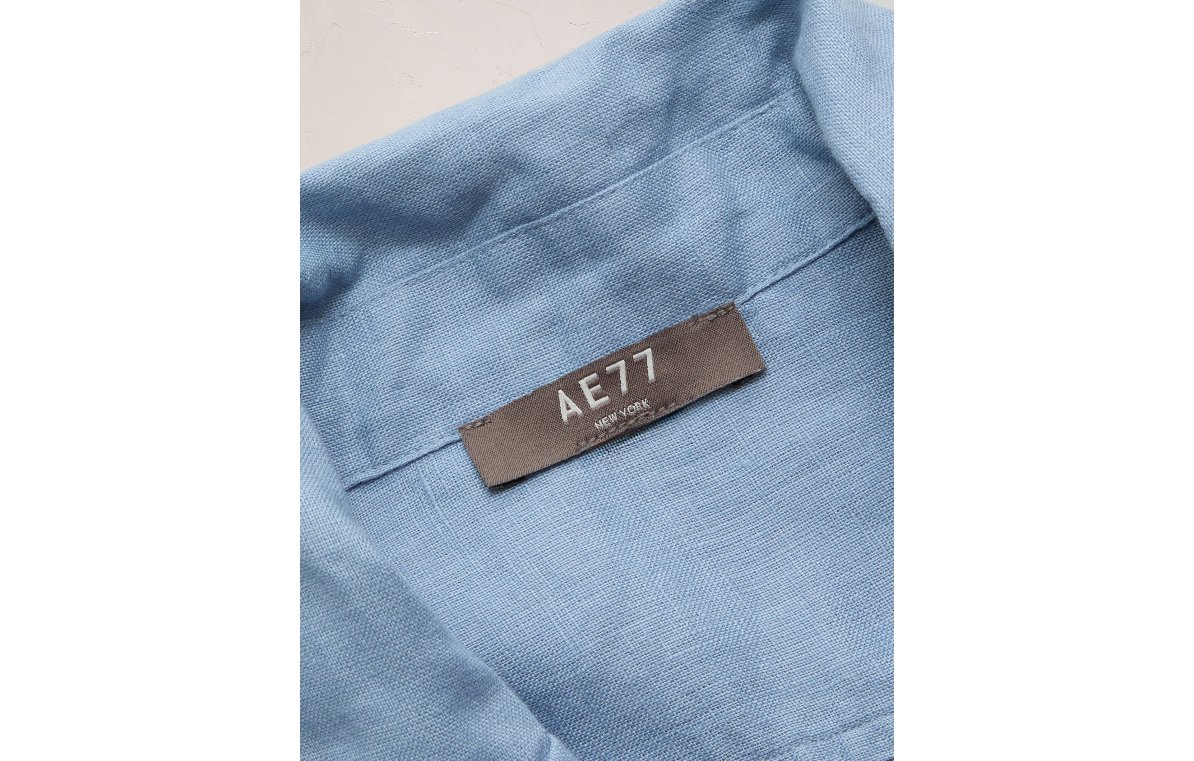 AE77 Premium Linen Camp Shirt