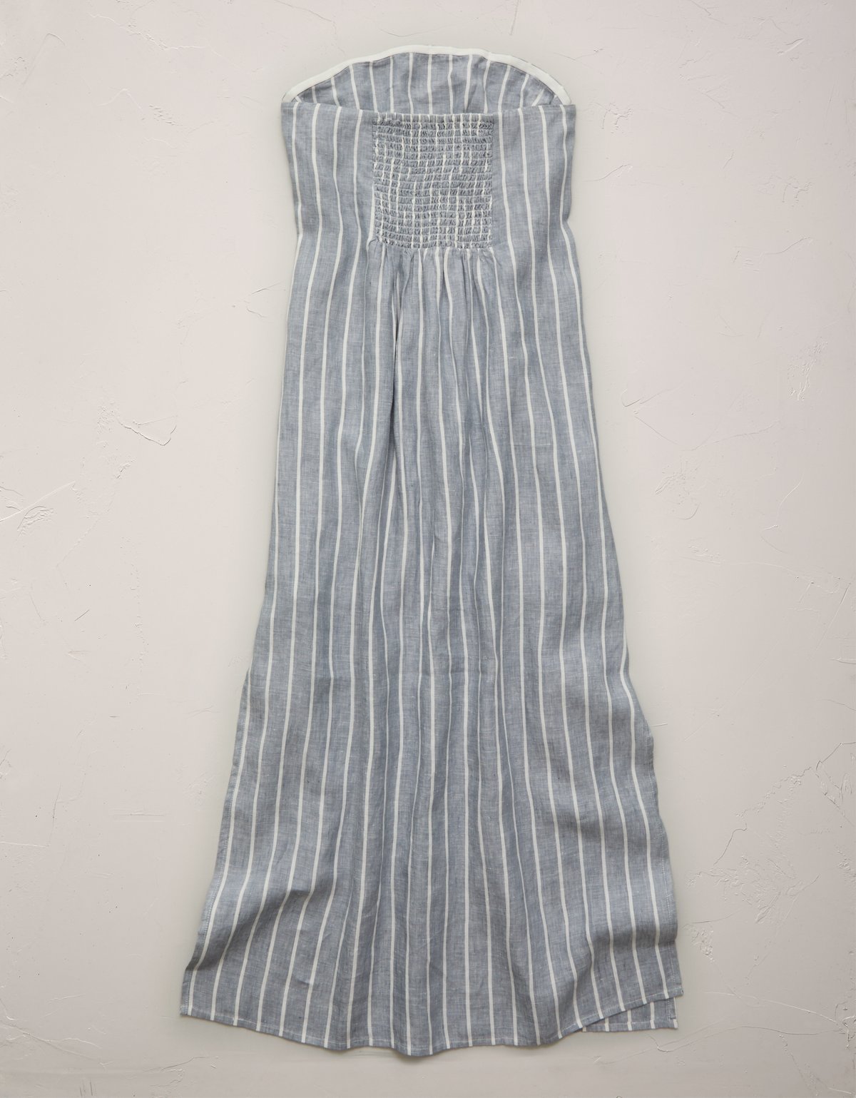 AE77 Premium Strapless Linen Midi Dress - image 4