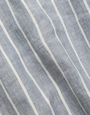 AE77 Premium Strapless Linen Midi Dress