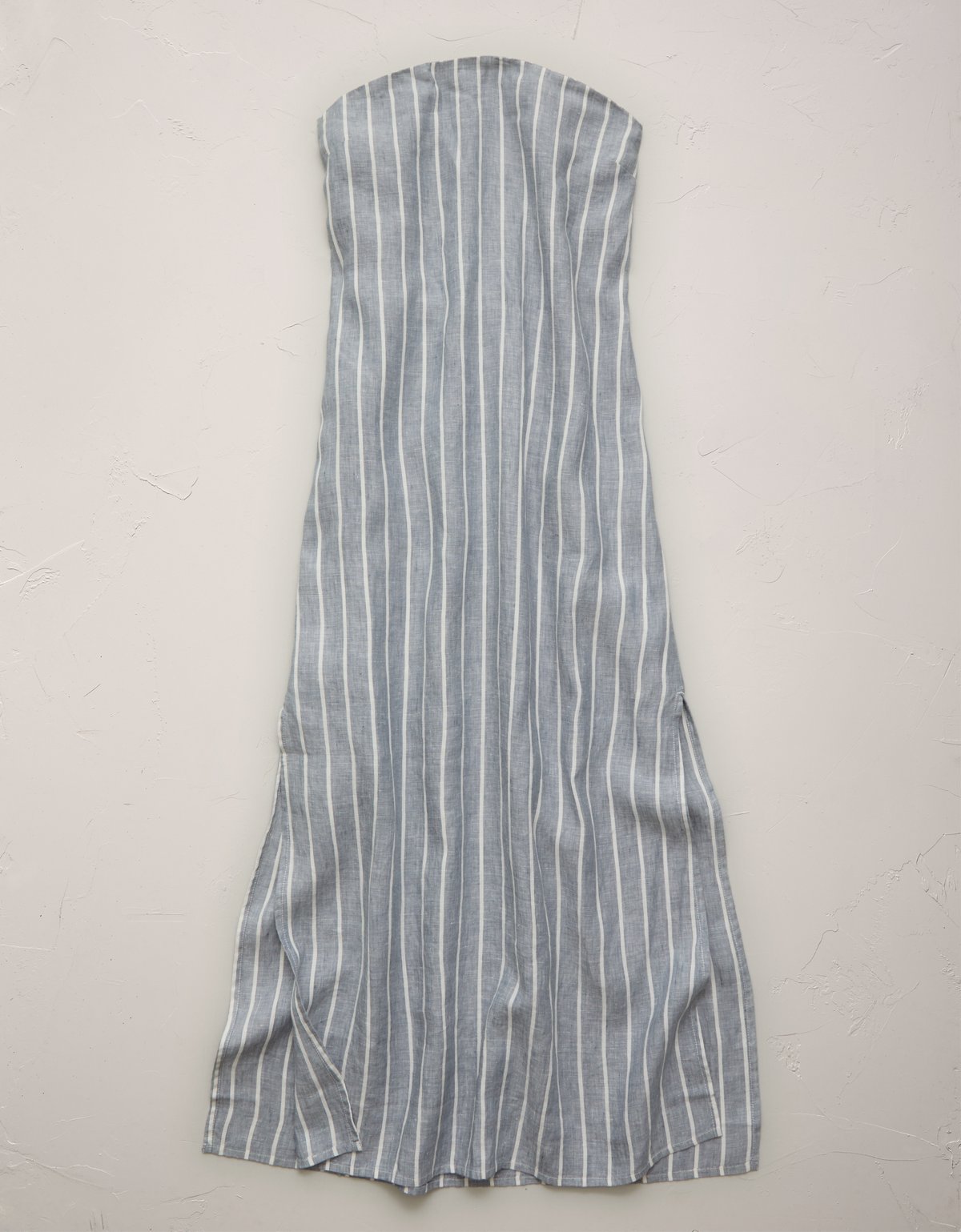 AE77 Premium Strapless Linen Midi Dress - image 3