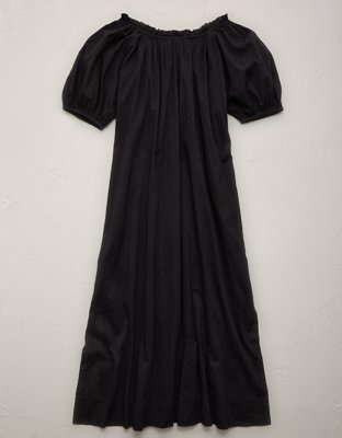 black tent dress Millie Maxi Tent Dress