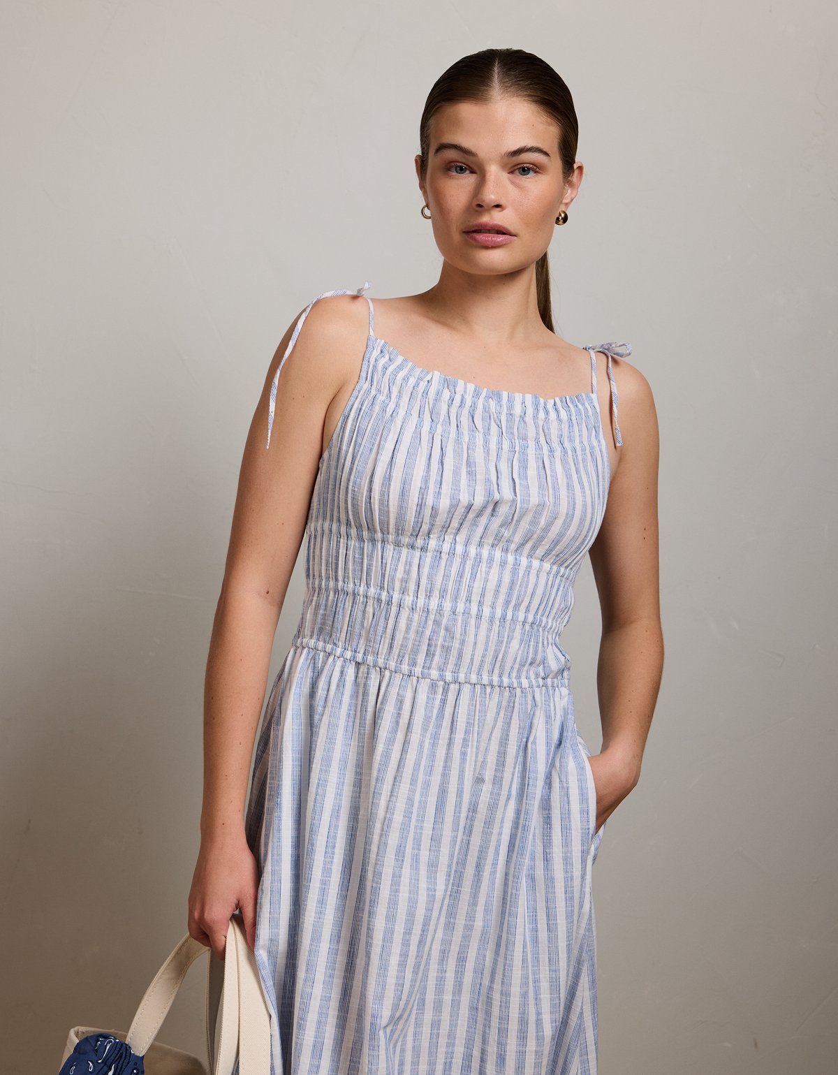 AE77 Ruched Midi Dress - image 5
