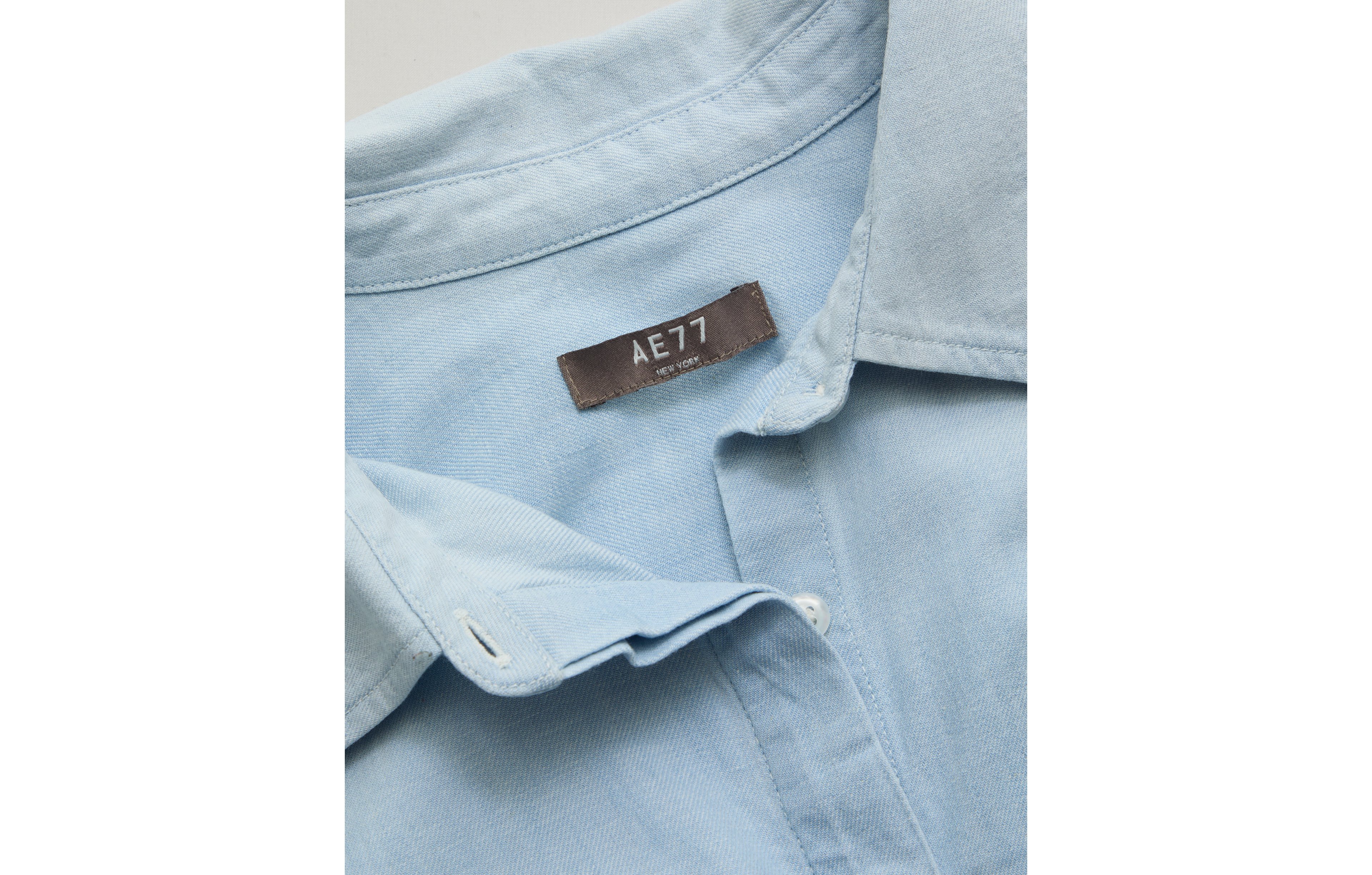 AE77 Boxy Chambray Shirt