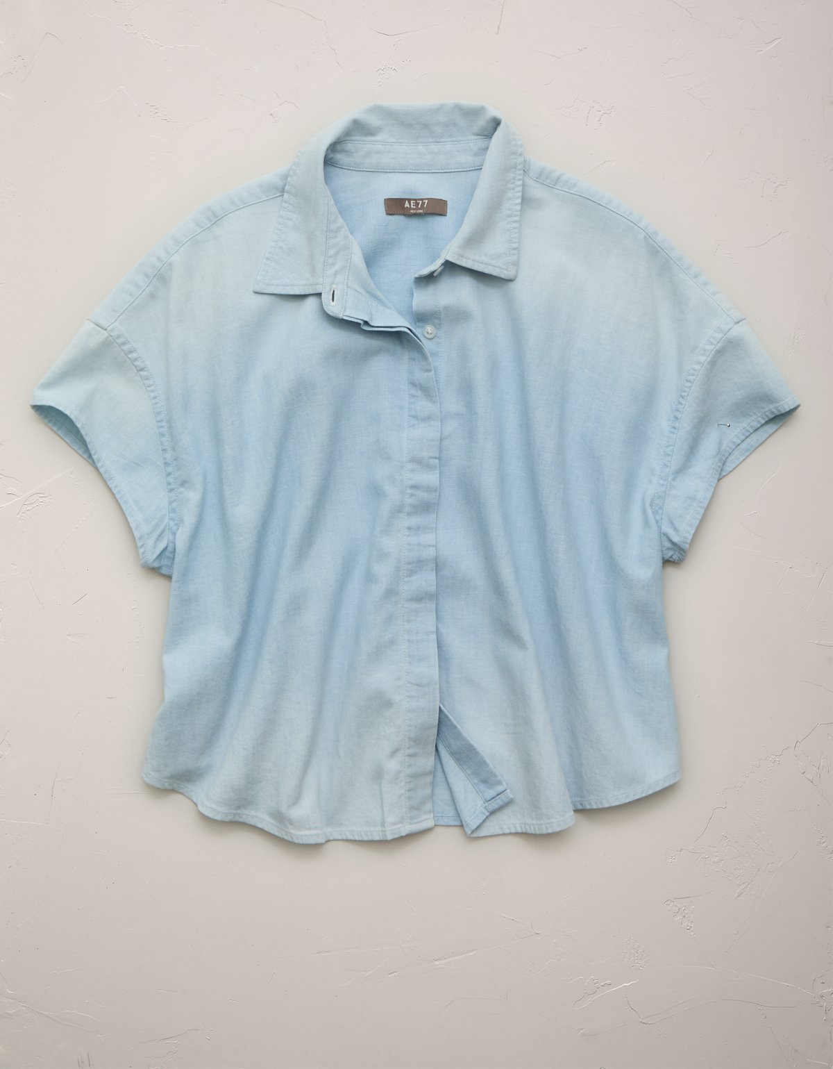 AE77 Boxy Chambray Shirt - image 3