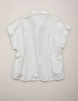 AE77 Cropped Short-Sleeve Shirt