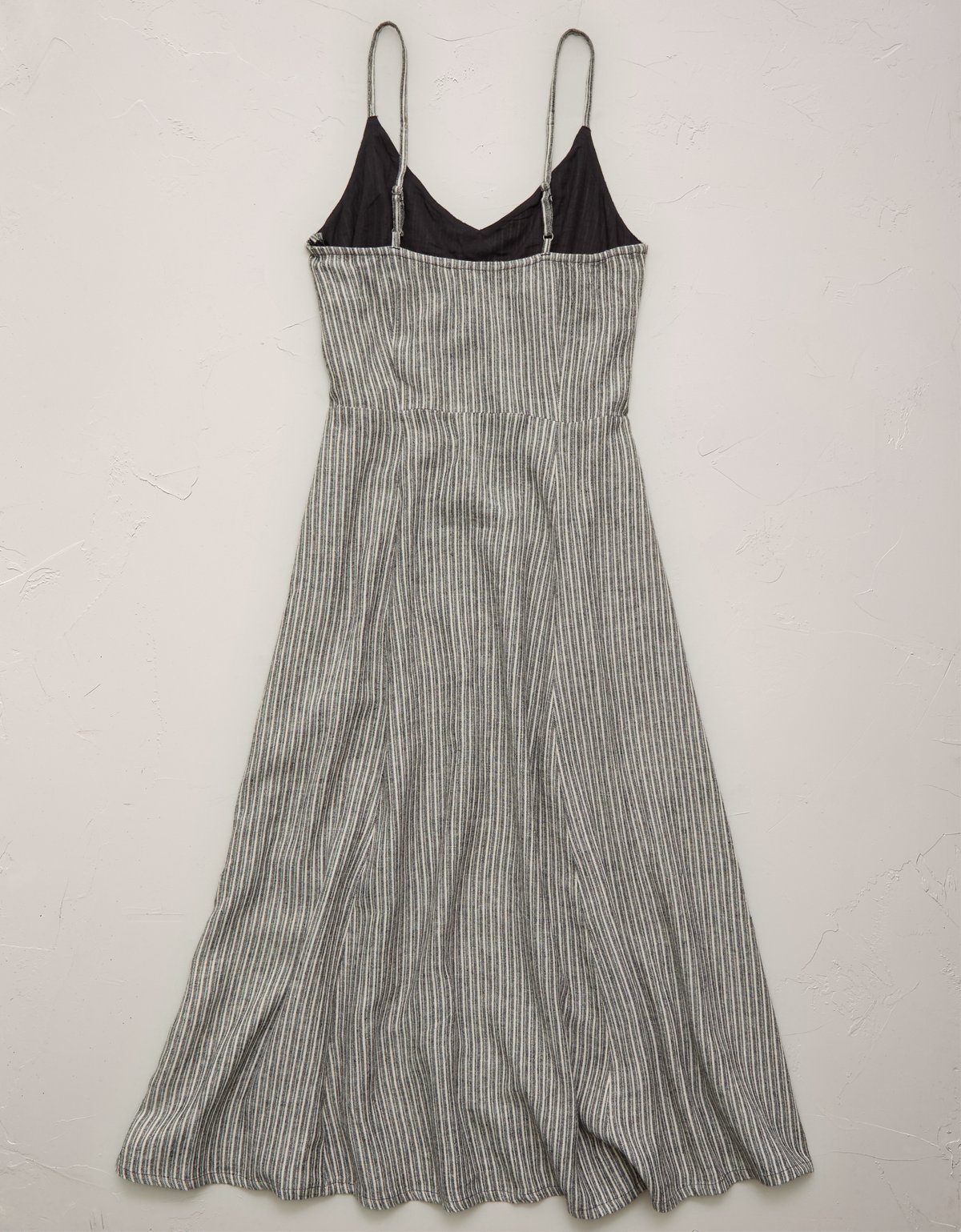 AE77 Linen-Blend Slip Dress - image 4