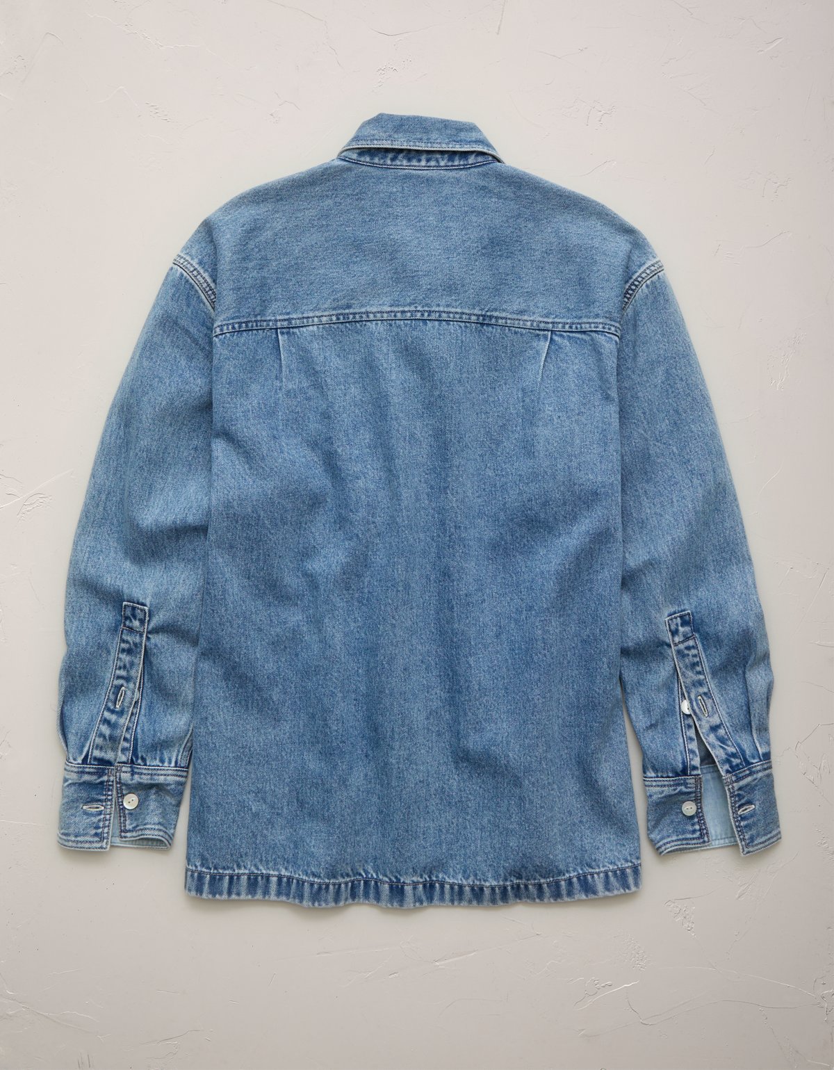 AE77 Perfect Denim Shacket - image 3
