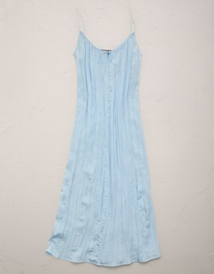 AE77 Crinkle Cami Maxi Dress