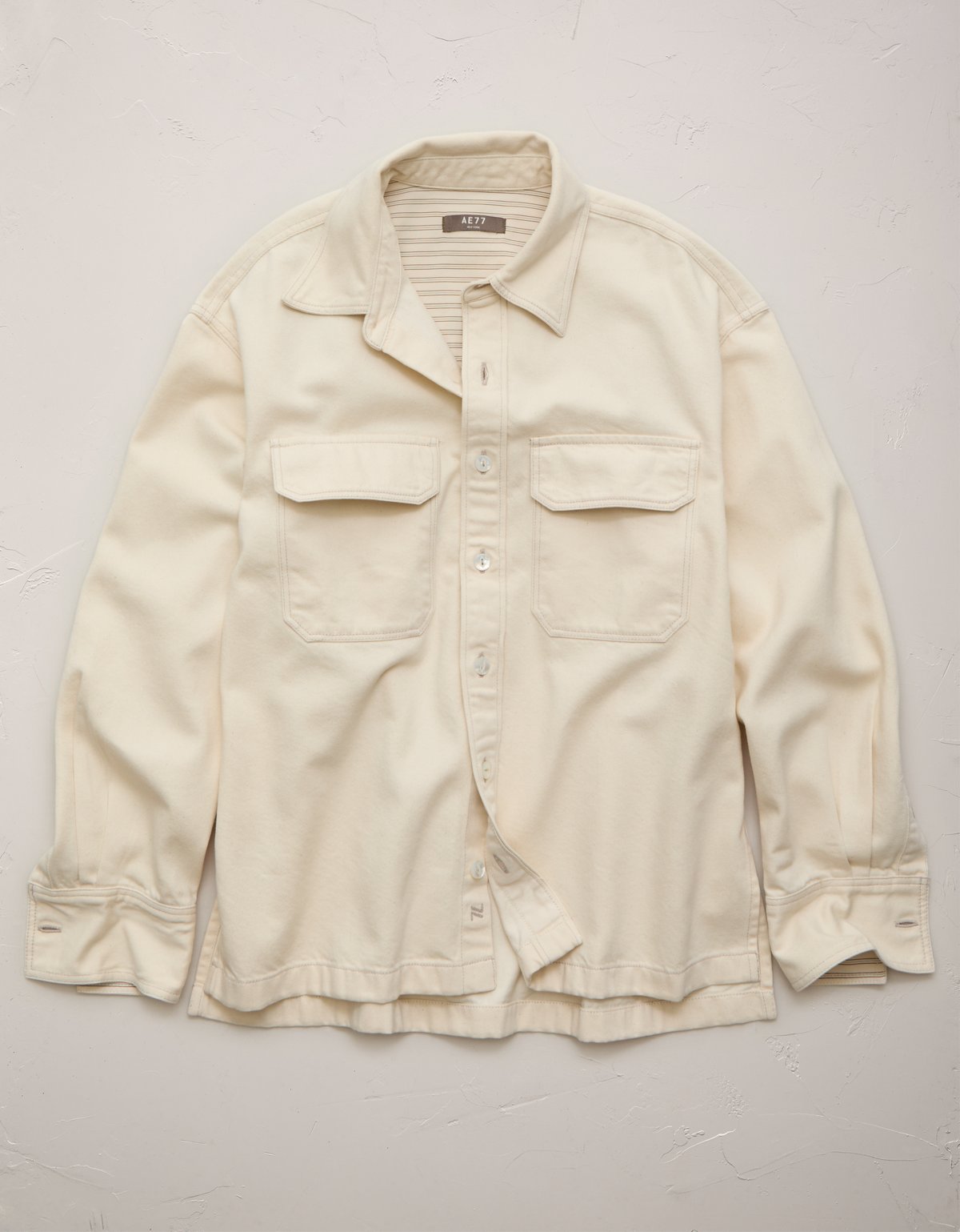 AE77 Denim Shacket - image 3