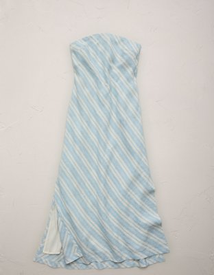AE77 Linen Tube Dress