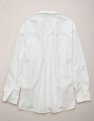 AE77 Premium Poplin Boyfriend Shirt