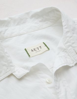 AE77 Premium Poplin Boyfriend Shirt