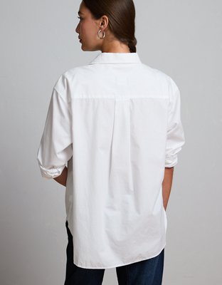 AE77 Premium Poplin Boyfriend Shirt