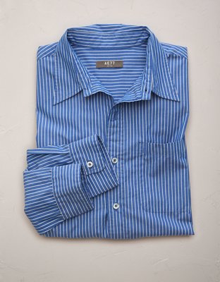 AE77 Premium Oversized Poplin Boyfriend Shirt