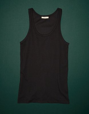 AE77 Premium Cotton Rib Tank