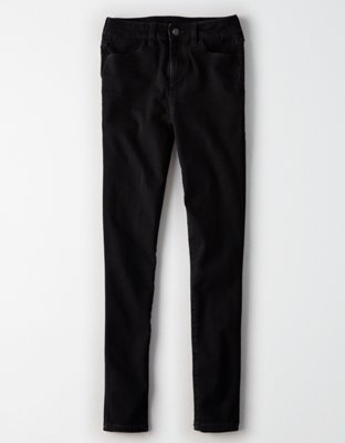 american eagle black jeans womens