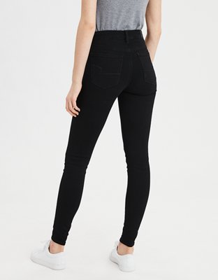 american eagle women's black jeans