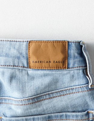 Женские джинсы American Eagle AE 360 Ne(x)t Level Super High-Waisted Jegging Crop — фото 5