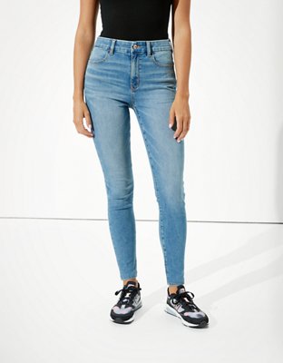 American Eagle - AEO Denim X Hi-Rise Jegging in Black Slash, $59.95