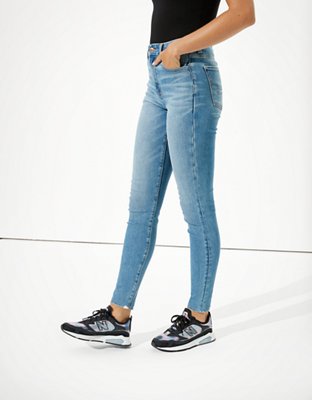 american eagle super high waisted jeggings