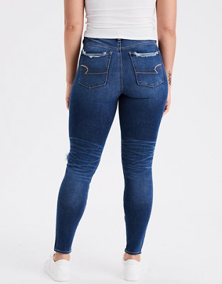 ae high waisted denim jogger