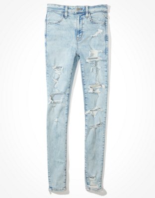 american eagle light wash jeans