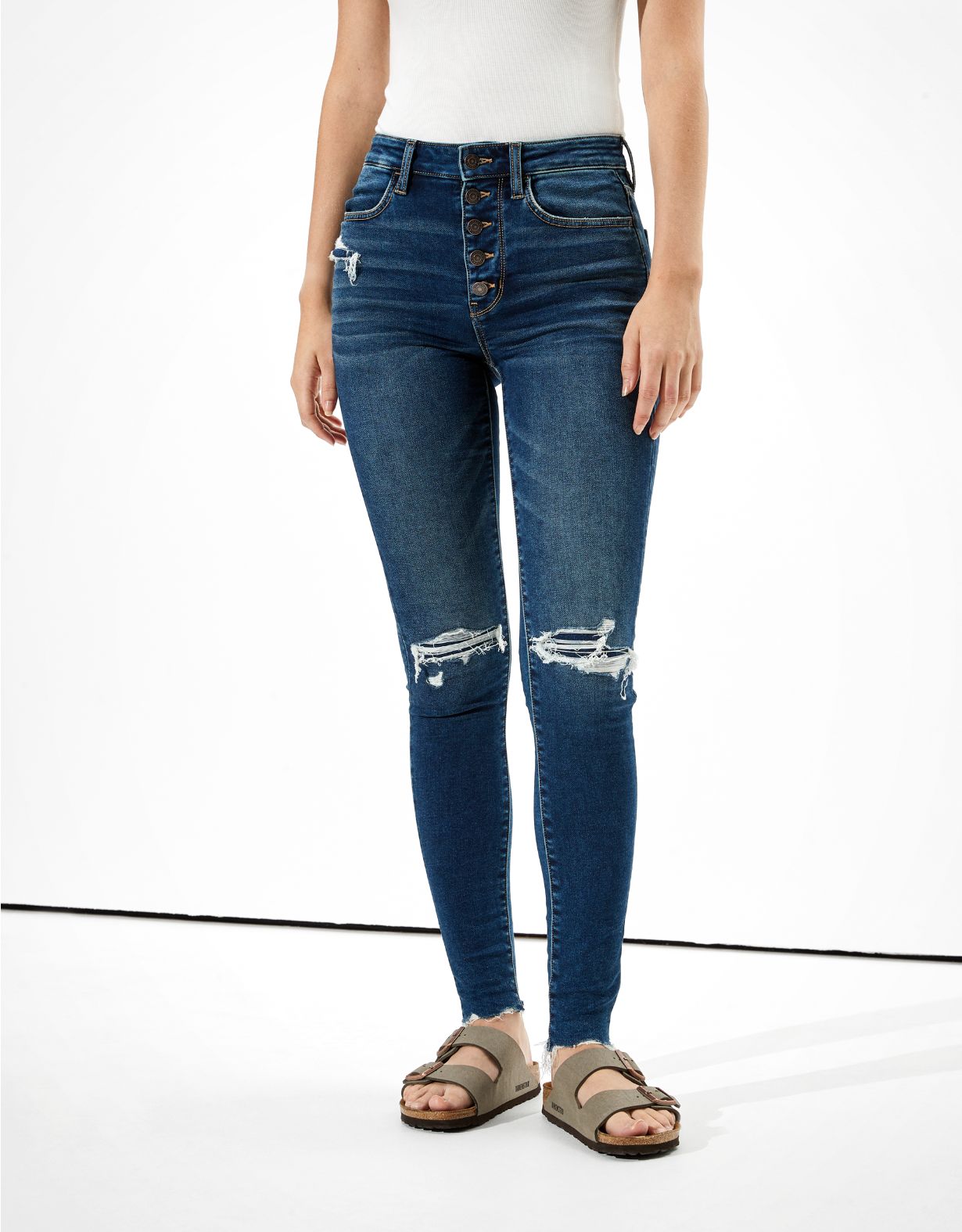 AE Cozy Ne(x)t Level Patched Super High-Waisted Jegging