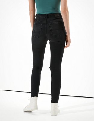Женские джинсы American Eagle AE Lu(x)e Ripped Super High-Waisted Jegging — фото 2