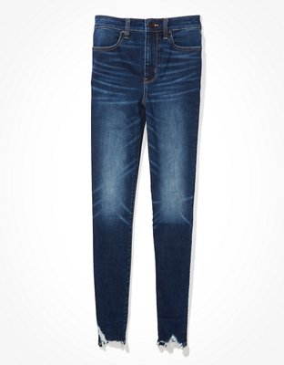 Женские джинсы American Eagle AE Ne(x)t Level Temp Tech Ripped Super High-Waisted Jegging — фото 3