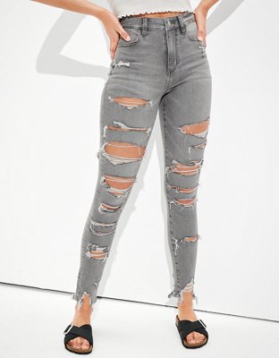 AE Ne(x)t Level Ripped Super High-Waisted Jegging