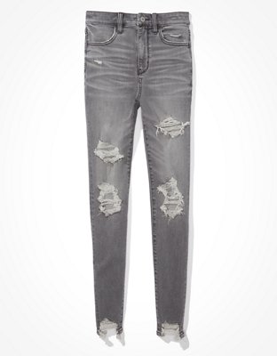 AE Next Level Ripped Super High-Waisted Jegging