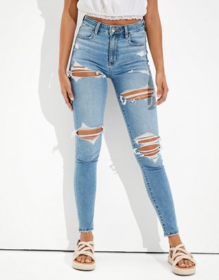 AE Ne(x)t Level Ripped Super High-Waisted Jegging