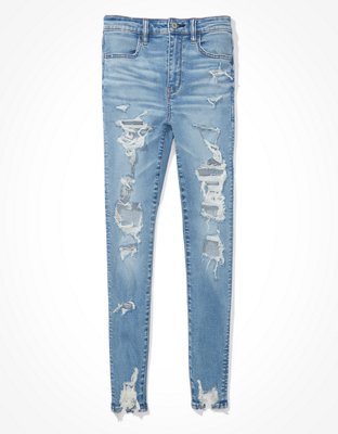 american eagle jeans super super stretch