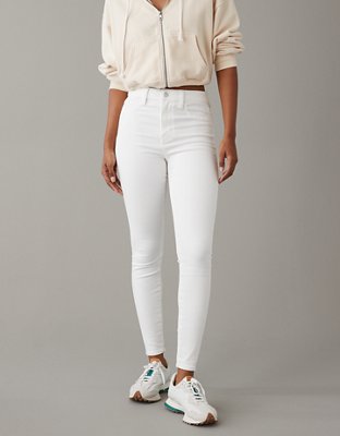 American eagle white deals jeans