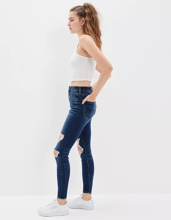 AE Dream Ripped Super High-Waisted Jegging