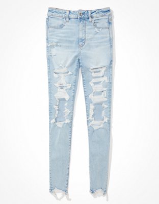 AE Ne(x)t Level Super High-Waisted Jegging con rasgados