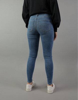 AE Ne(x)t Level Jegging Cintura Super Alta con Rasgados
