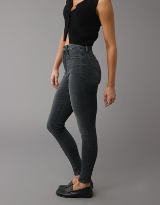 Женские джинсы American Eagle AE Luxe Super High-Waisted Jegging — фото 4