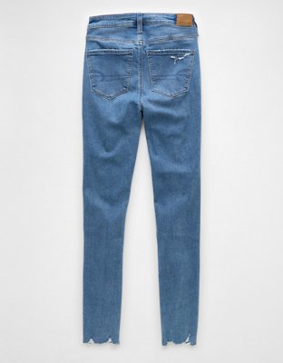 AE Next Level Super High-Waisted Ripped Jegging