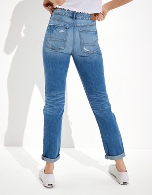 Женские джинсы American Eagle AE Ripped Low-Rise Tomgirl Jean — фото 2