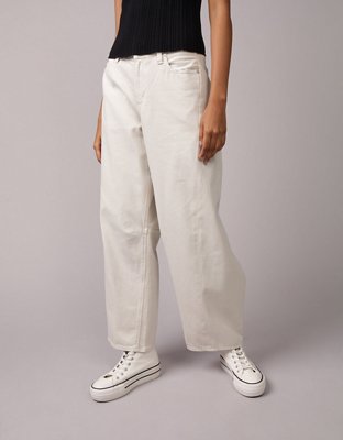AE Dreamy Drape Strigid Barrel Jean from American Eagle - $44.96