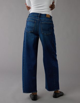 AE Dreamy Drape Strigid Barrel Jean