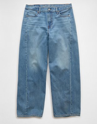 AE Dreamy Drape Strigid Barrel Jean