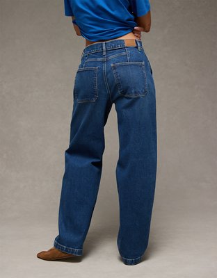 AE Strigid Low-Rise Baggy Barrel Jean