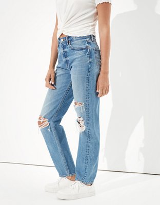 american eagle black boyfriend jeans