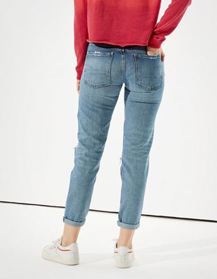 Женские джинсы American Eagle AE Ripped Tomgirl Jean — фото 2